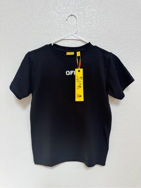 New with tags Off-White brand kids black tee
